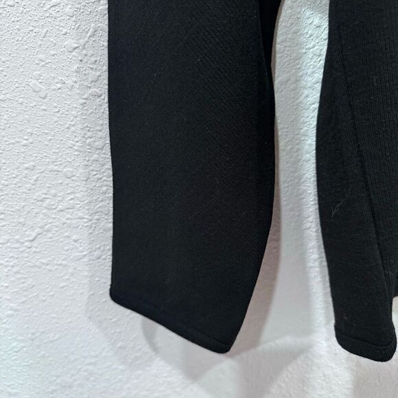 Pebble beach‎ 100% pure wool  black blouse size medium - Picture 3 of 5